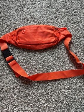 Bright Orange Waist Bag / Fanny Pack